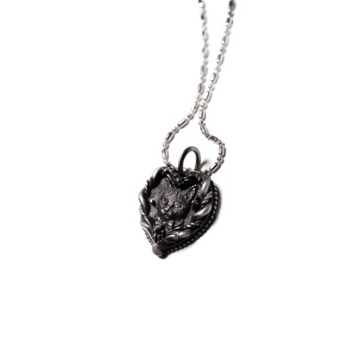 heart bubble pendant for cat